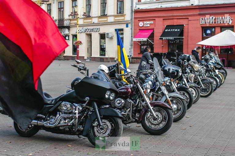 На Франківщині проводять благодійний мотозахід, з метою зібрати кошти для ЗСУ