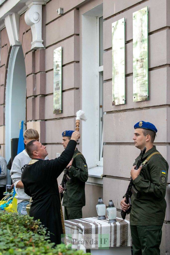 У Франківську відкрили анотаційні дошки полеглим захисникам України ФОТО