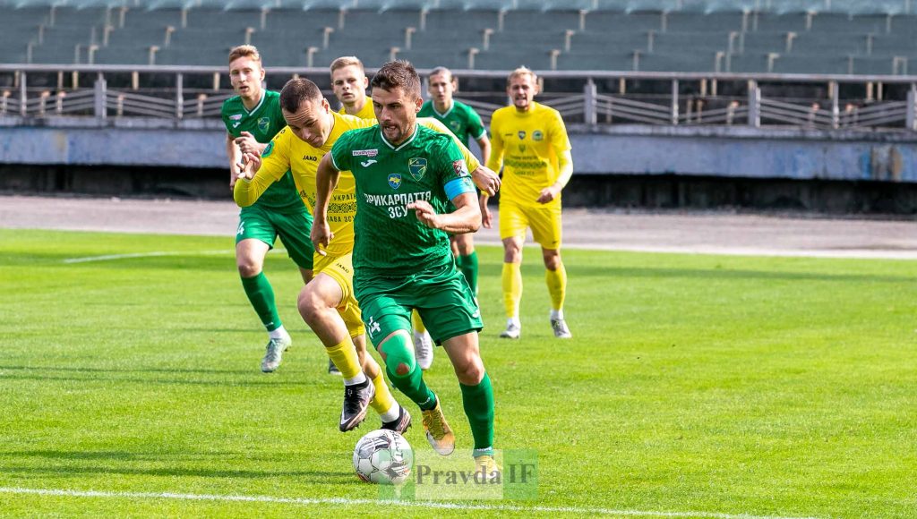 Перша ліга. «Прикарпаття» зіграло у нічию з Нивою ФОТО