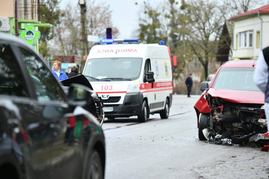 На Калущині зіткнулись дві автівки. ФОТО