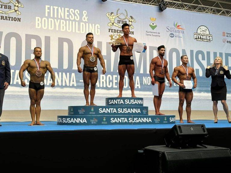 Федір Хашалов став срібним призером Чемпіонату світу з фітнесу