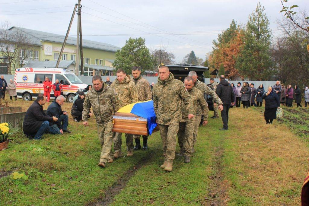 У Франківській громаді попрощалися з Ігорем Грицівим, який більше року вважався зниклим безвісти