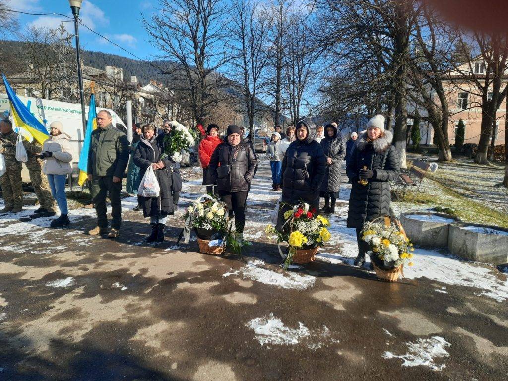 У Верховині провели на вічний спочинок військовослужбовця Василя Форгіля