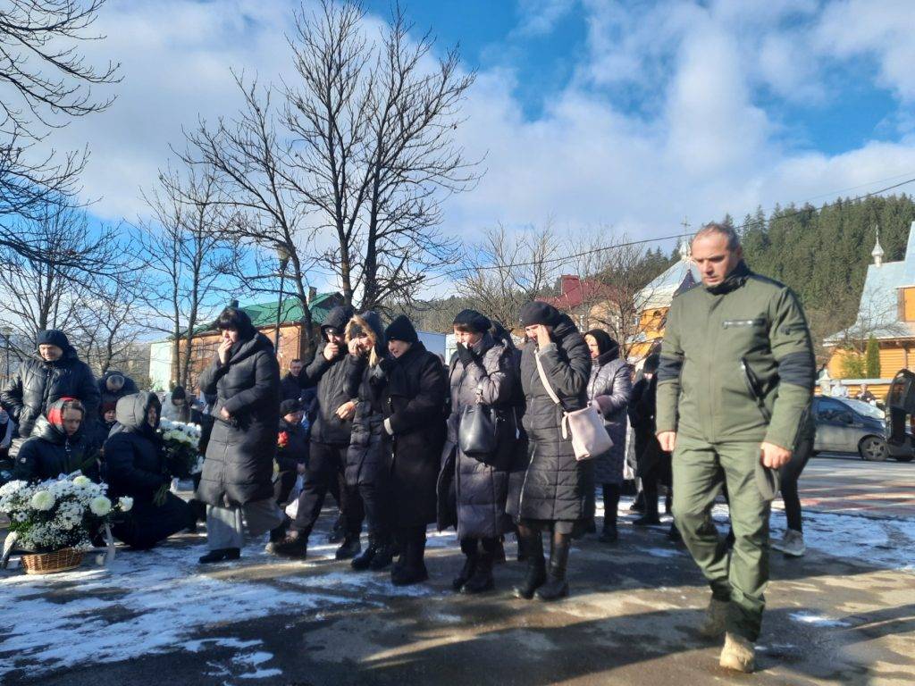 У Верховині провели на вічний спочинок військовослужбовця Василя Форгіля