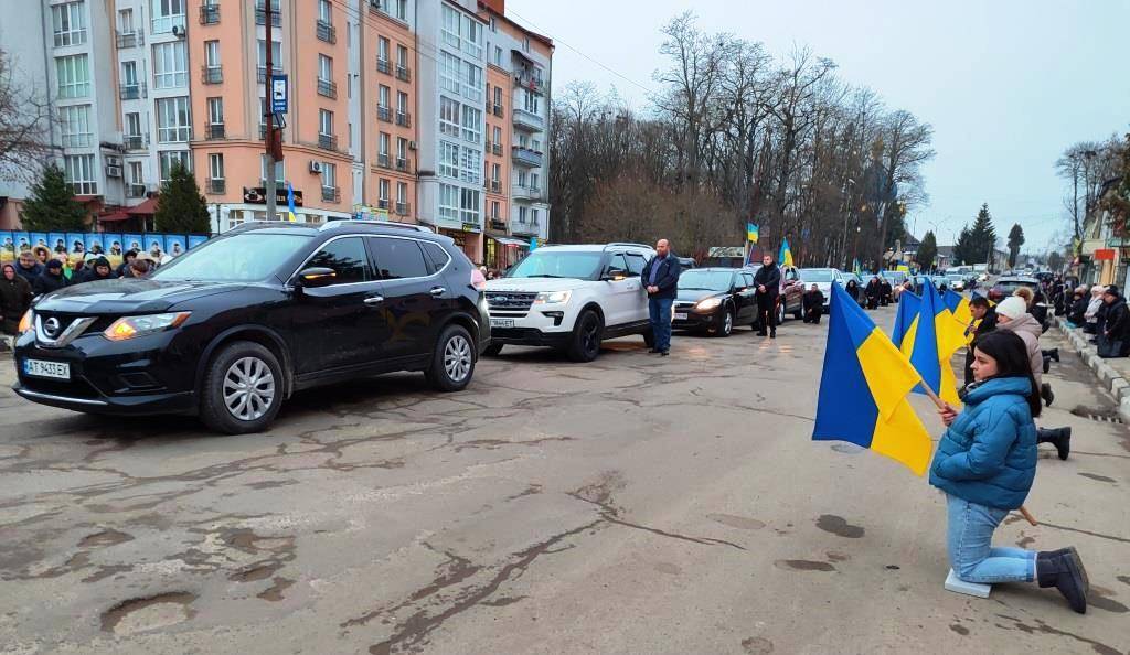 Додому "на щиті" повернувся прикарпатець Володимир Карвацький