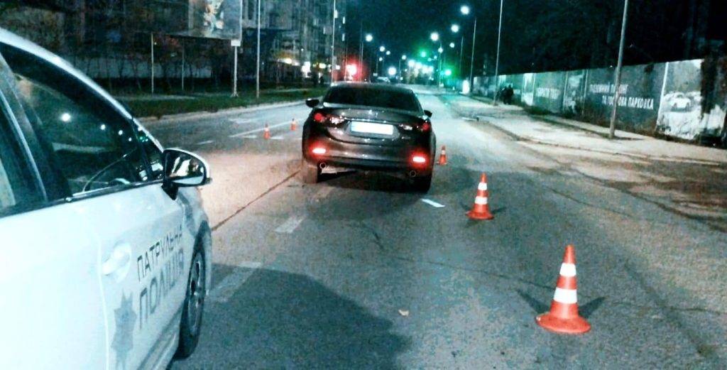 У Франківську водійка авто наїхала на пішохода. ФОТО