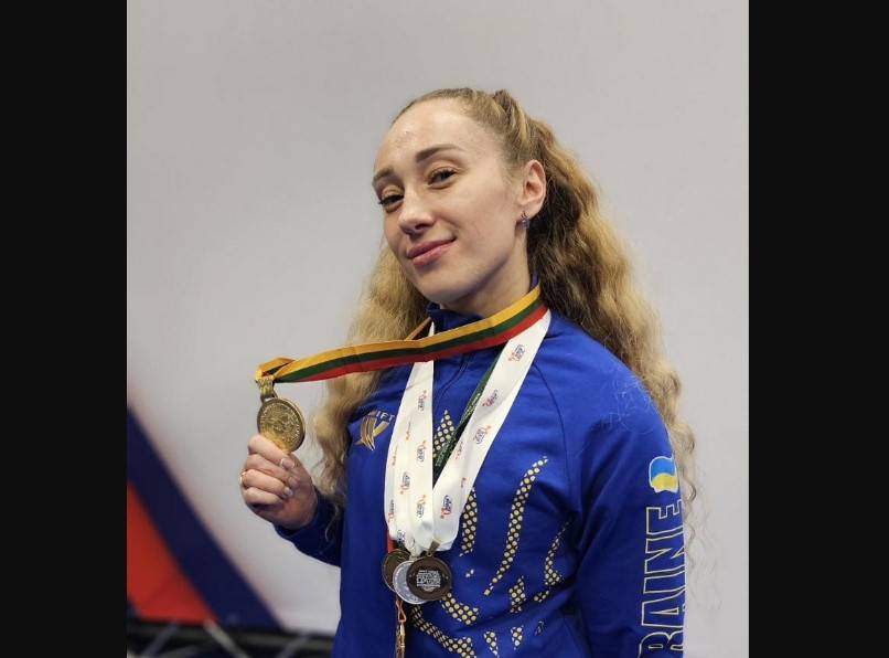 Франківка Анастасія Дерев’янко стала чемпіонкою світу з паверліфтингу. ФОТО