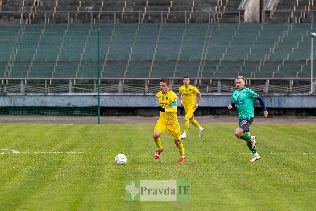 Прикарпаття перемогою завершую першу частину в Першій лізі. ФОТОРЕПОРТАЖ