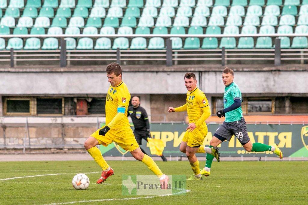 Прикарпаття перемогою завершую першу частину в Першій лізі. ФОТОРЕПОРТАЖ