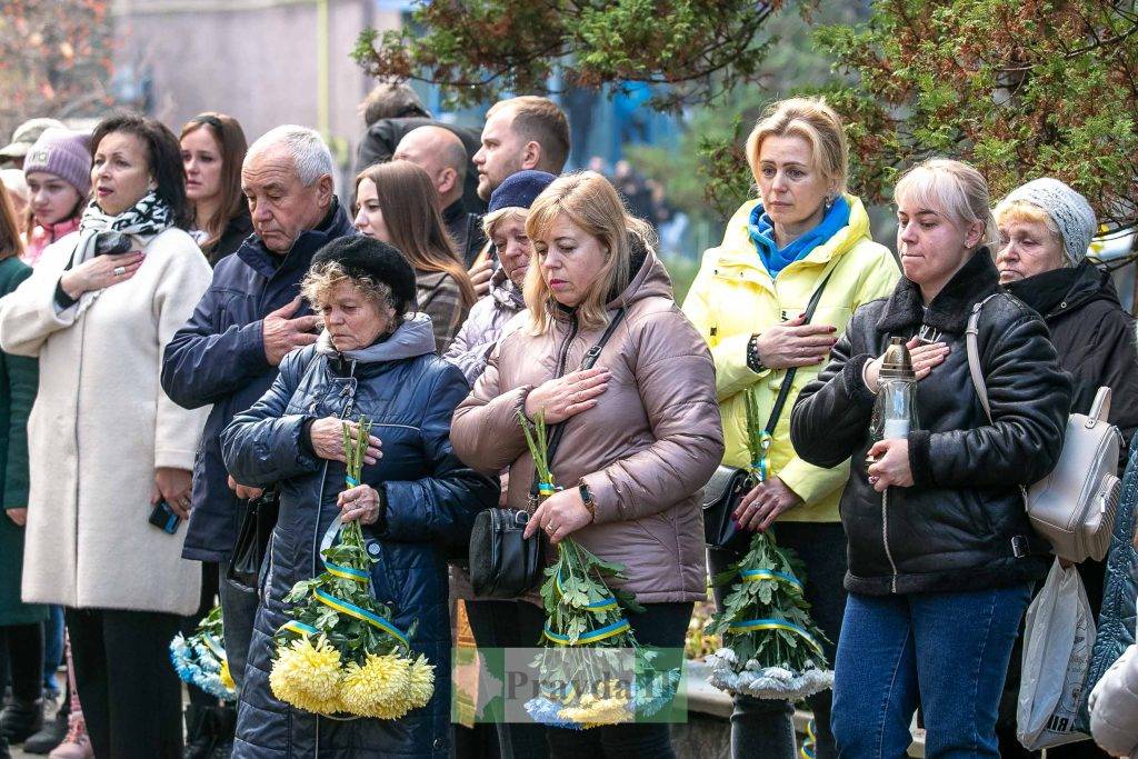 У Франківську відкрили меморіальні дошки бійцям Вадиму Кутовому та Андрію Барилюку