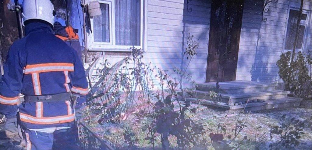 У Заболотові на стіні житлового будинку загорілась газова труба