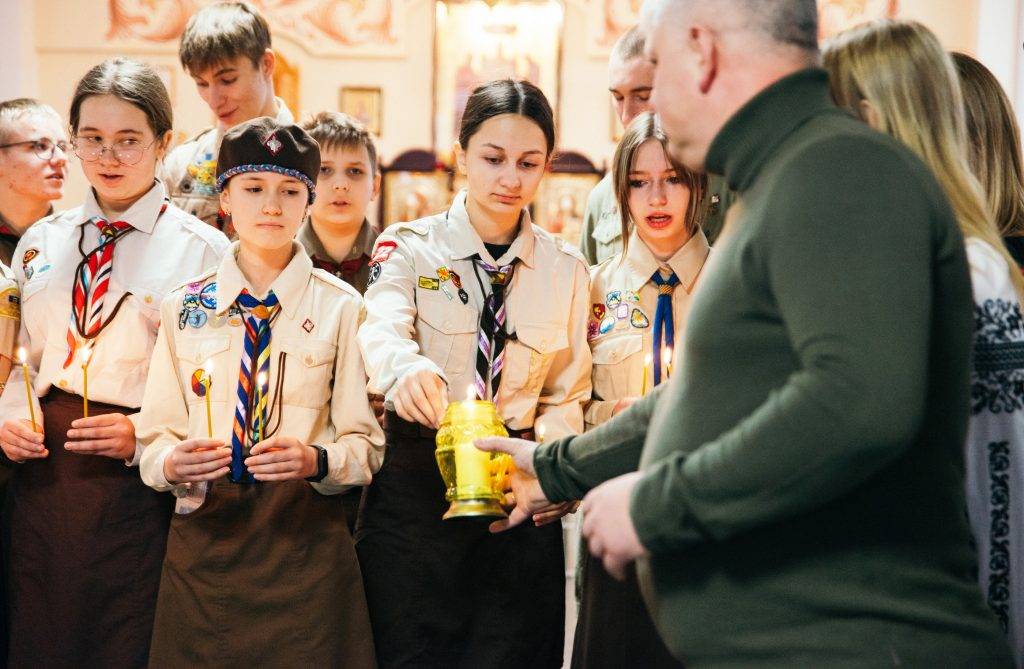 Університет Короля Данила долучився до акції передавання Вифлеємського вогню,Університет Короля Данила,Вифлиємський вогонь