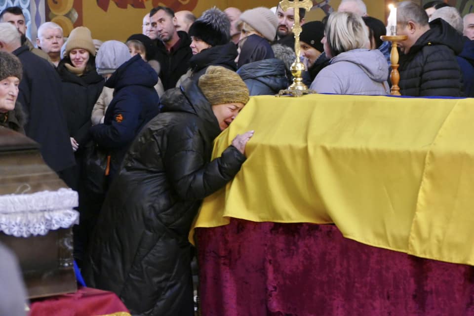 Мешканці Калущини провели на вічний спочинок двох земляків-героїв