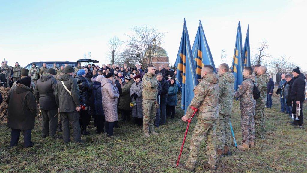 На Калущині провели в останню путь Героя Володимира Зеленка