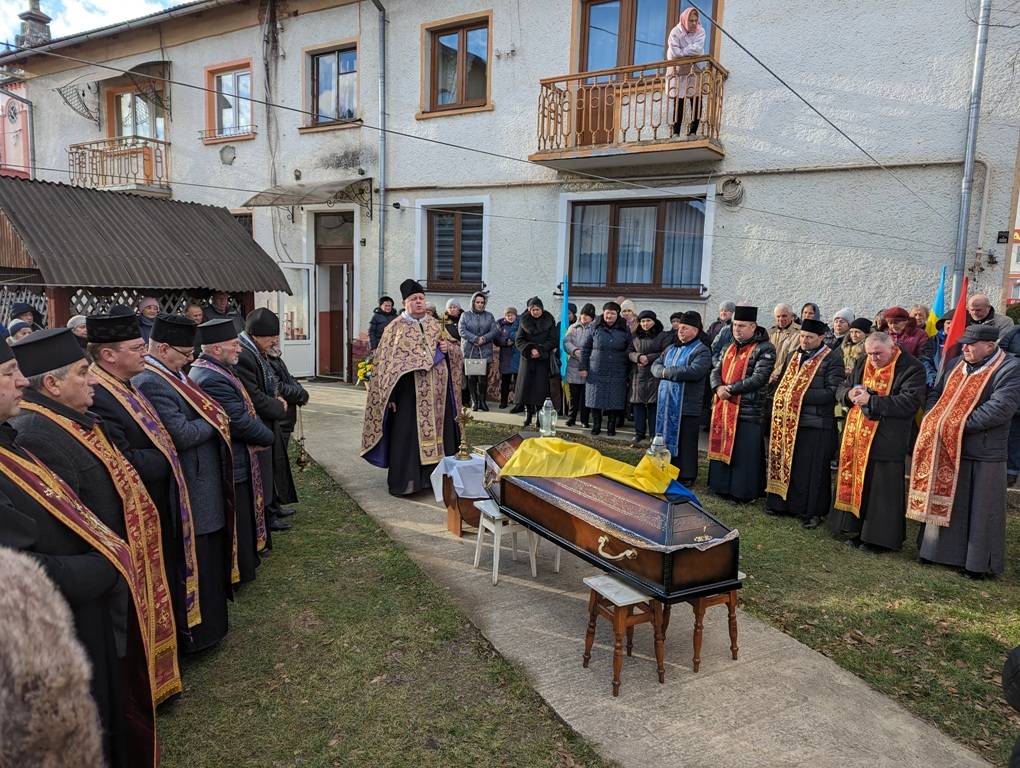 У Болехові поховали захисника Євгена Бодлака