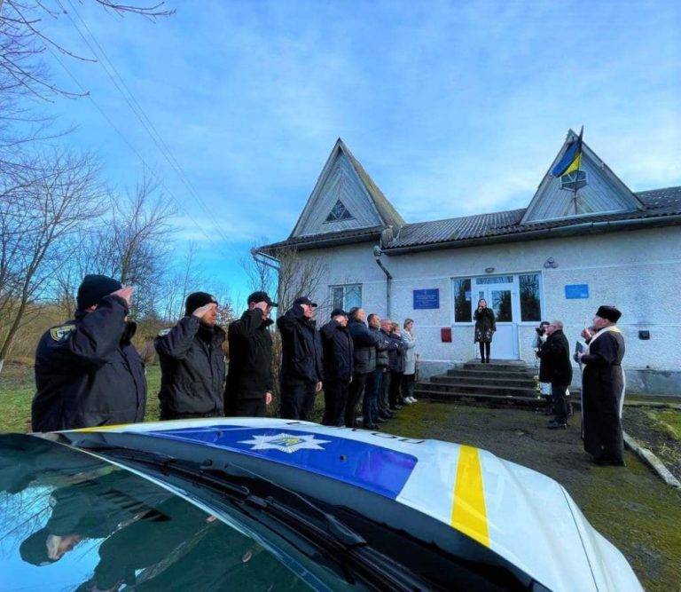 У Богородчанській громаді відкрили ще одну поліцейську станцію