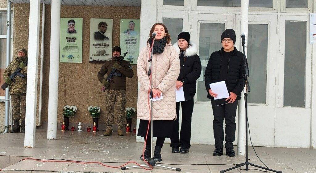 У Тлумачі відкрили меморіальні дошки двом полеглим воїнам