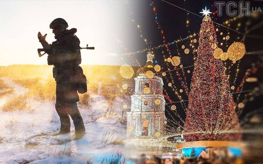 Заспівали легендарні пісні: військові привітали українців зі святами