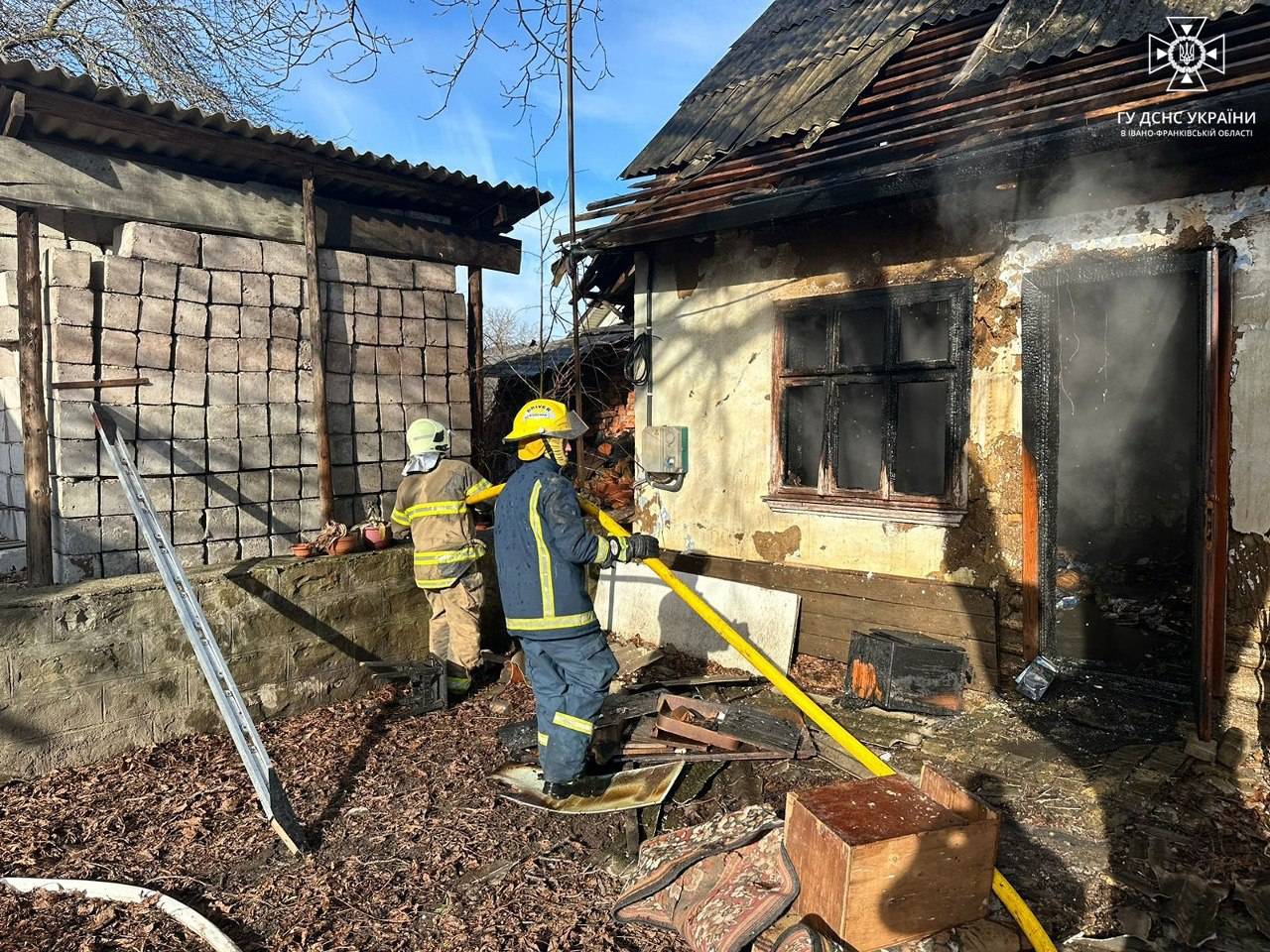 В Надвірній на пожежі загинув 48-річний чоловік