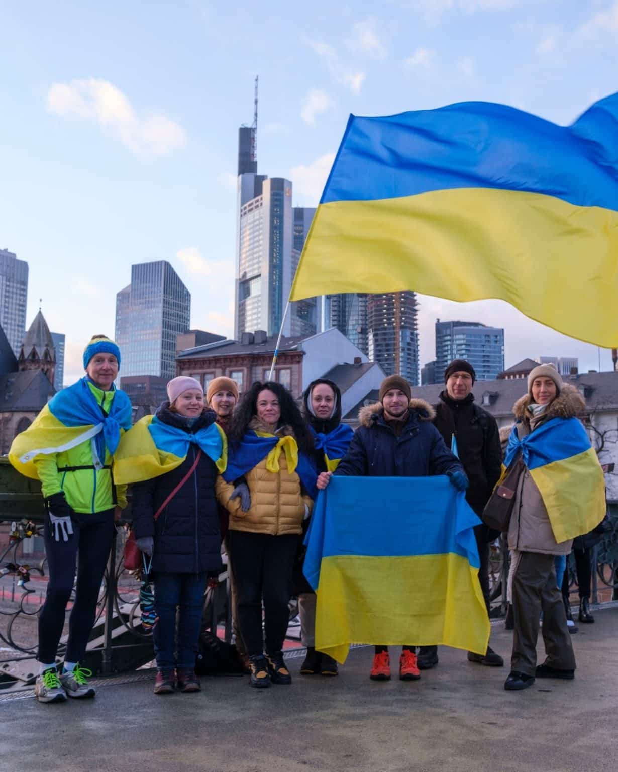 Прикарпатський бігун до Дня Соборності України організував забіг у Франкфурті