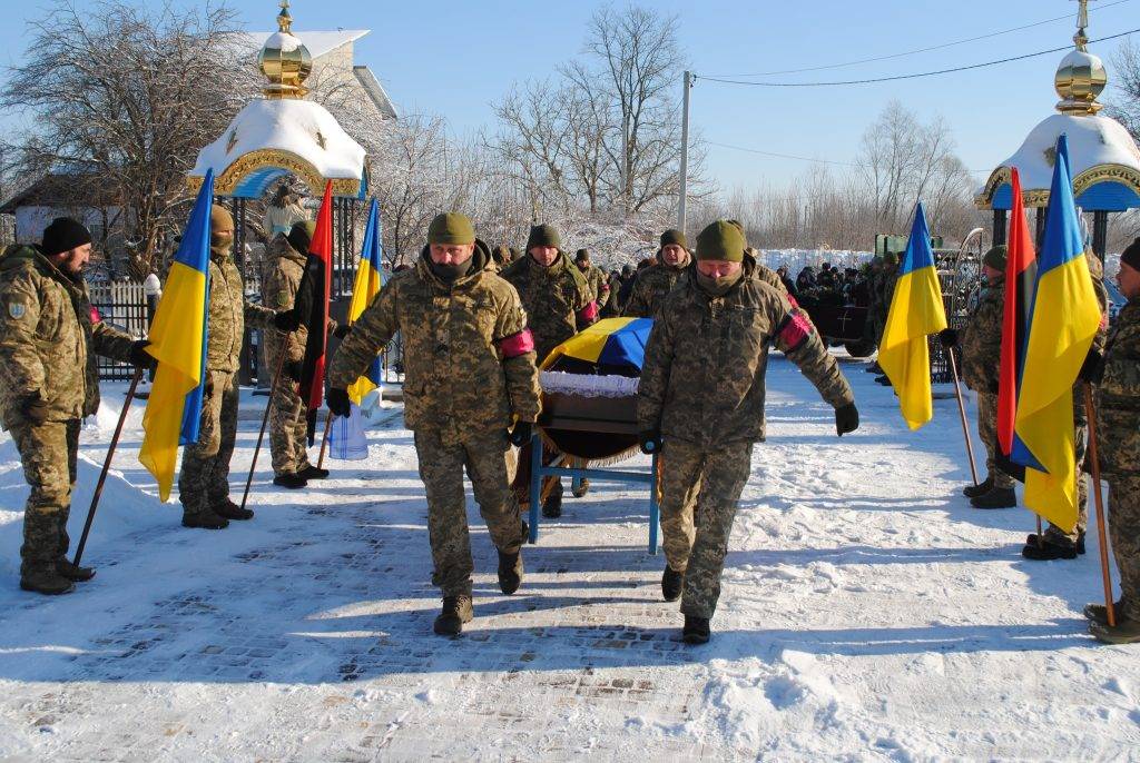 На Франківщині провели в останню земну дорогу загиблого Героя Багрія Андрія