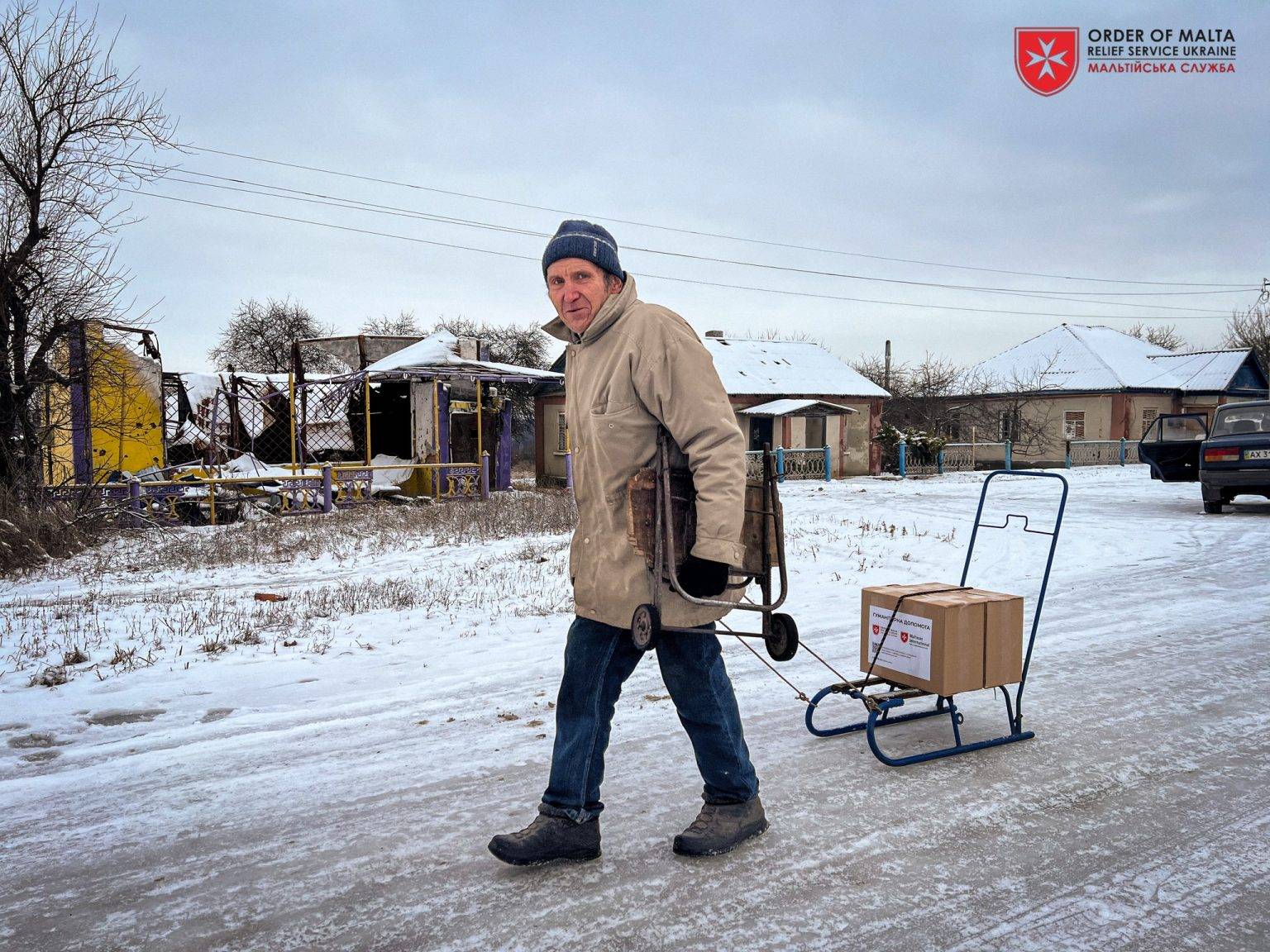 Франківські волонтери-мальтійці роздали допомогу жителям прифронтових міст