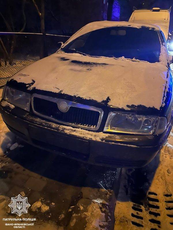 П’яний водій вчинив у Франківську ДТП та втік з місця події