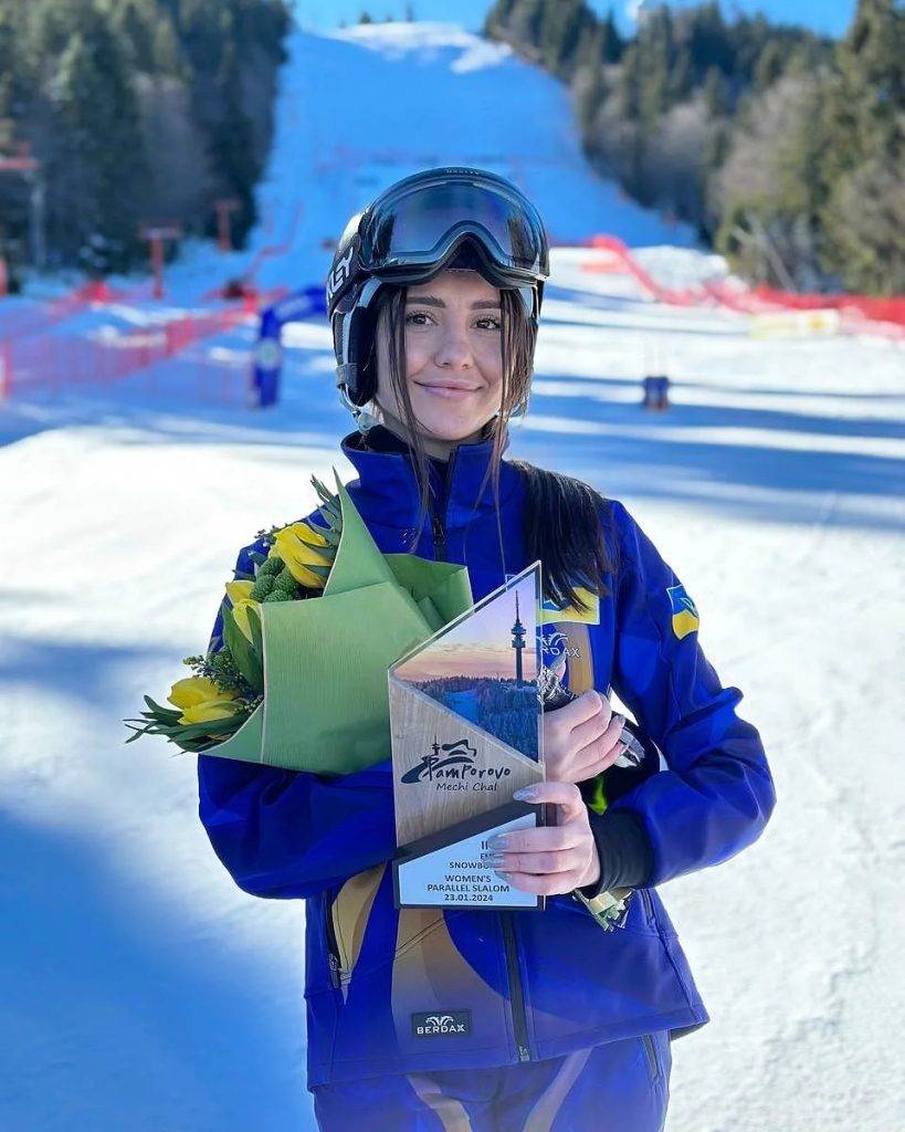 Сноубордистка з Прикарпаття виборола “срібло” на Кубка Європи 