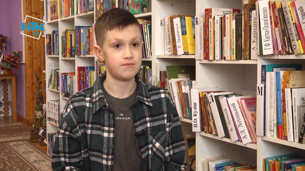 Аудіокниги записує 11-річний хлопчик з Донеччини, який тепер мешкає на Прикарпатті
