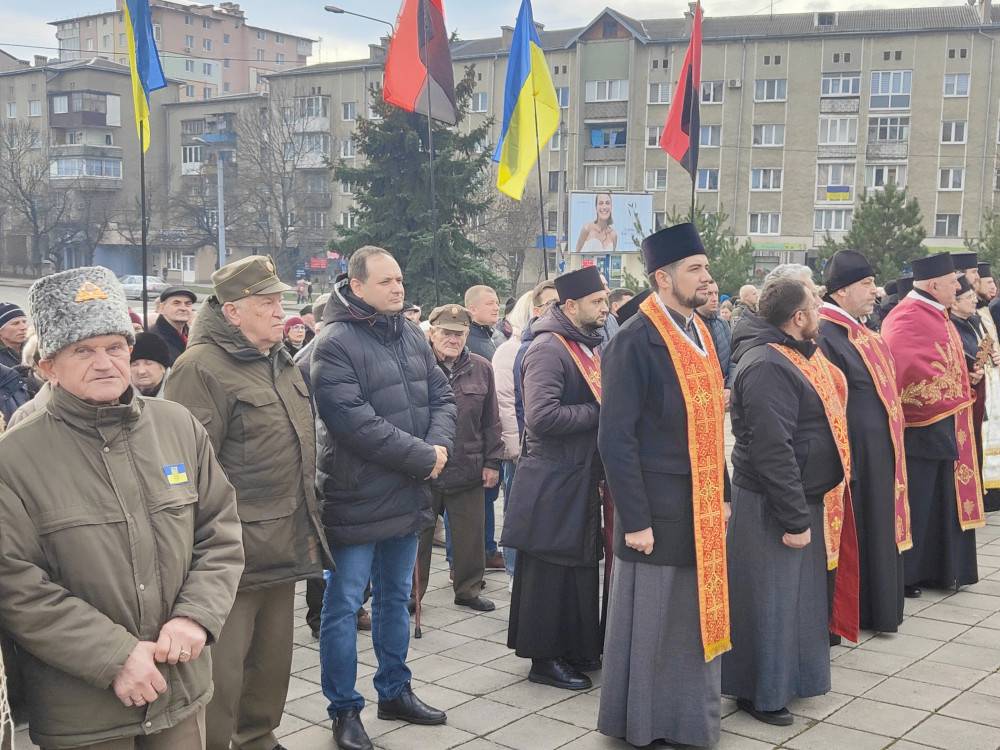 Іванофранківці вшанували 115 річницю з Дня народження Степана Бандери. ФОТО