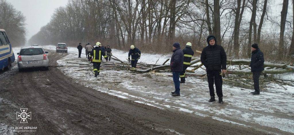 На Прикарпатті рейсовий автобус з пасажирами з’їхав з дороги. ФОТО