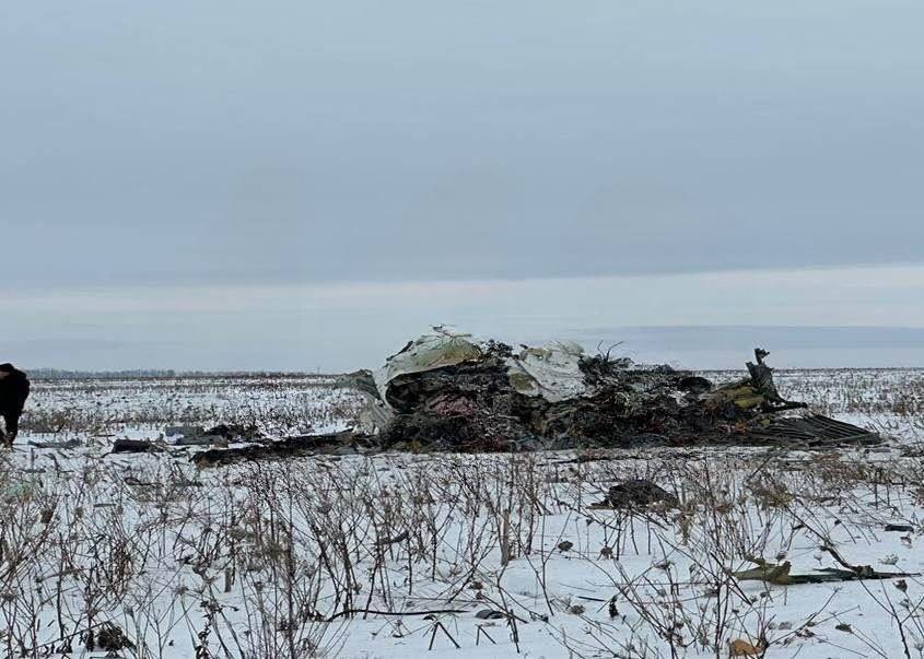 ЗМІ повідомили про причетність ЗСУ до падіння російського Іл-76 під Бєлгородом. ФОТО