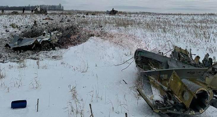 ЗМІ повідомили про причетність ЗСУ до падіння російського Іл-76 під Бєлгородом. ФОТО