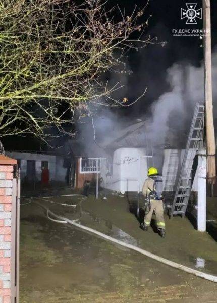 У Тисменицькій громаді трапилася пожежа в будинку
