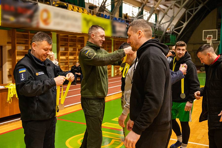 У Франківську відбувся турнір з волейболу серед військовослужбовців силових структур