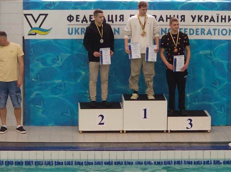 Франківець здобув дві медалі на чемпіонаті України з плавання. ФОТО