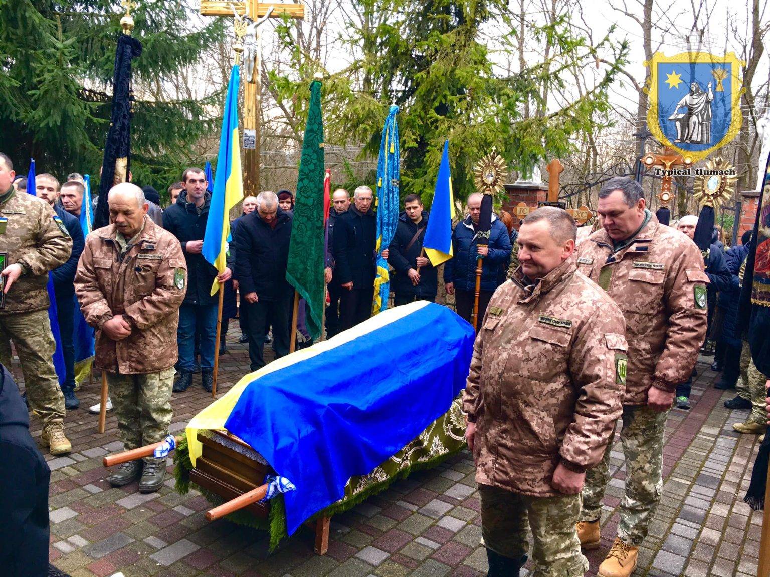 На Тлумаччині попрощалися із земляком-героєм Мирославом Куликом