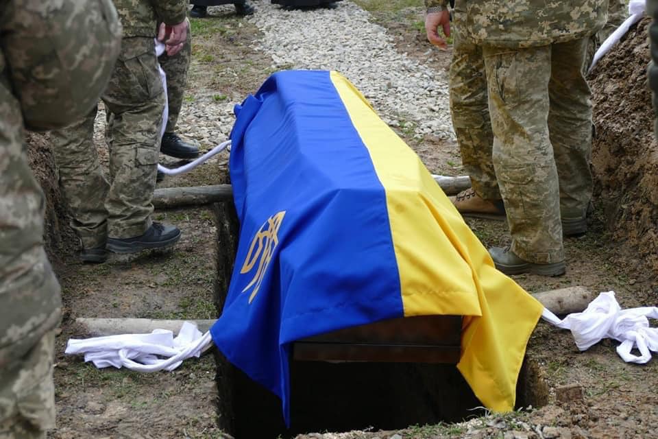 Калуська громада провела на вічний спочинок Героя Володимира Даниліва