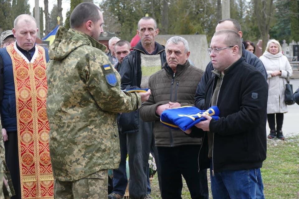 Калуська громада провела на вічний спочинок Героя Володимира Даниліва