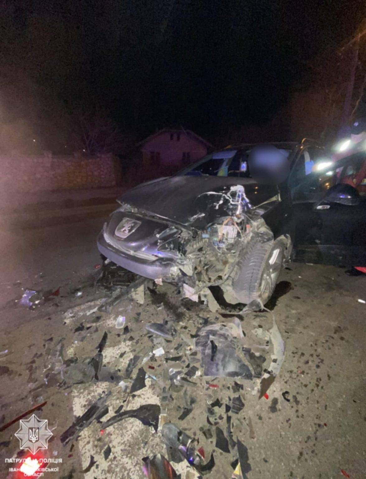 У Франківську п'яний водій став винуватцем потрійної ДТП