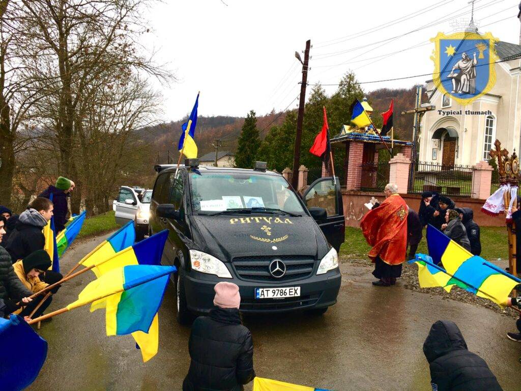 громада зустріла на щиті захисника,Ярослава Глушка,Тлумаччина