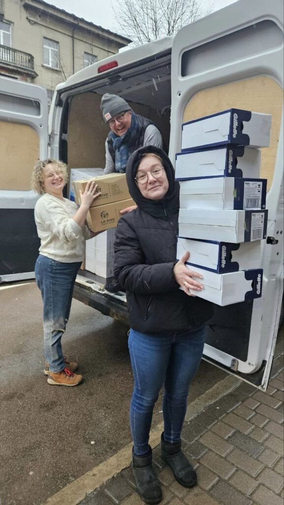 Польські благодійники привезли в Калуш гуманітарну допомогу