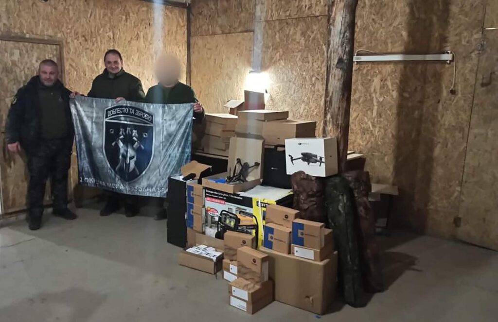 волонтерську поїздку здійснив Руслан Марцінків,Донецький напрямок