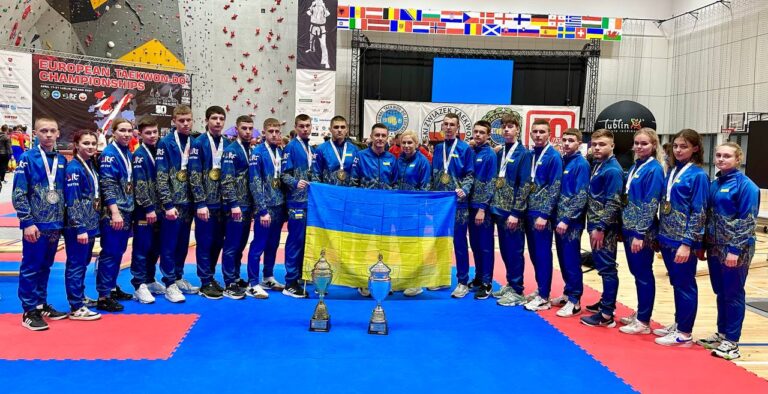 Франківці допомогли збірній України тріумфувати на чемпіонат Європи з Таеквон-До-2024