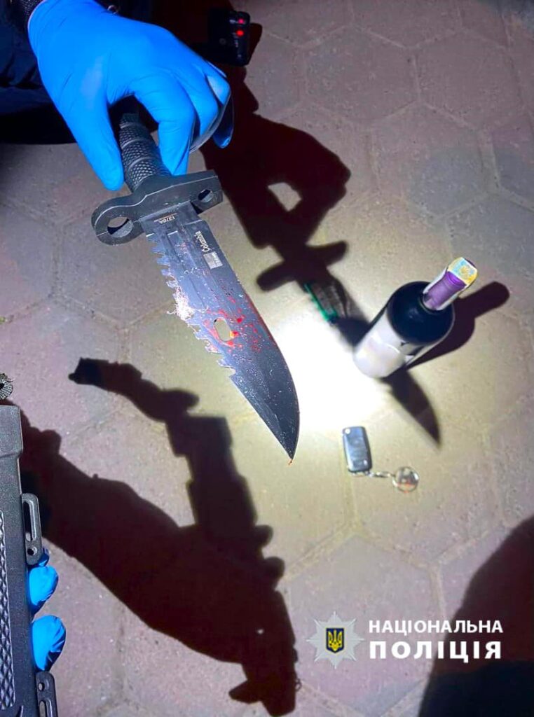 Поліцейські затримали франківця, який мисливським ножем вбив 38-річного чоловіка. ФОТО