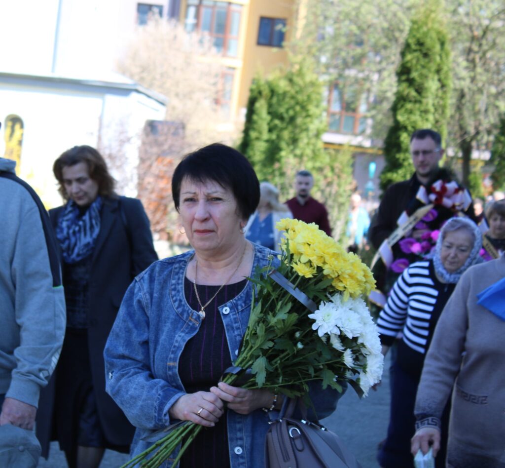 Калуська громада провела в останню дорогу свого захисника Михайла Барановського