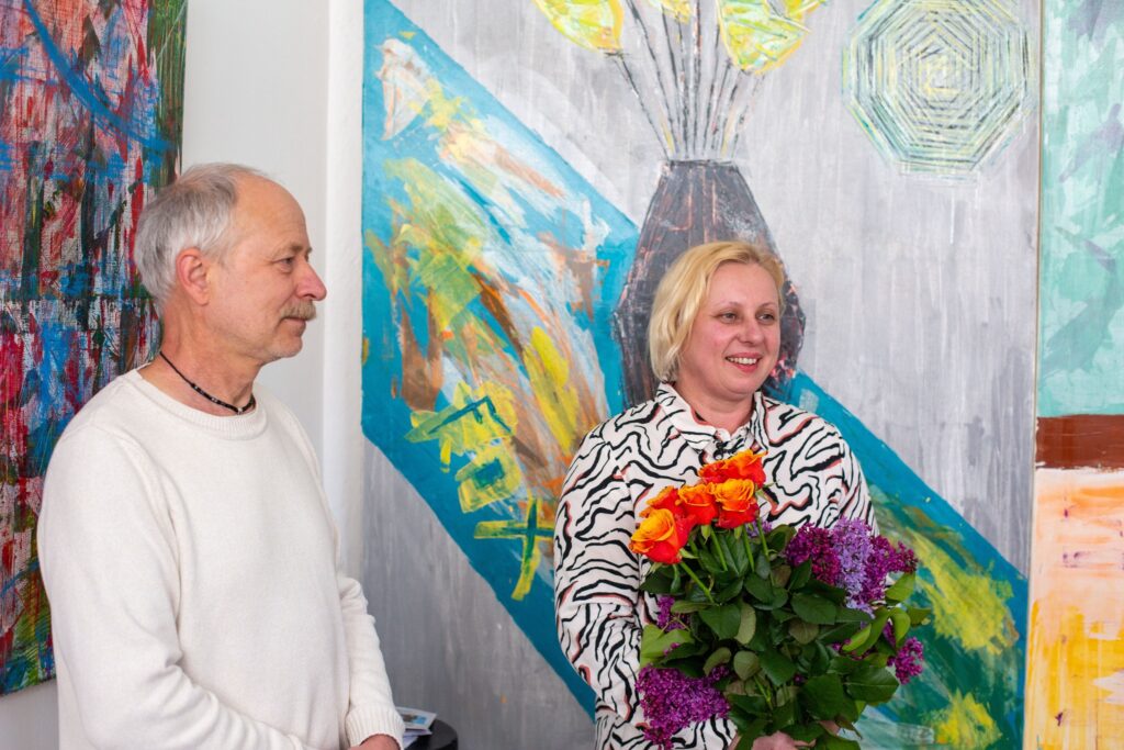 стартувала виставка картин Наталії Вовчук,У обласному центрі,Руслан Марцінків