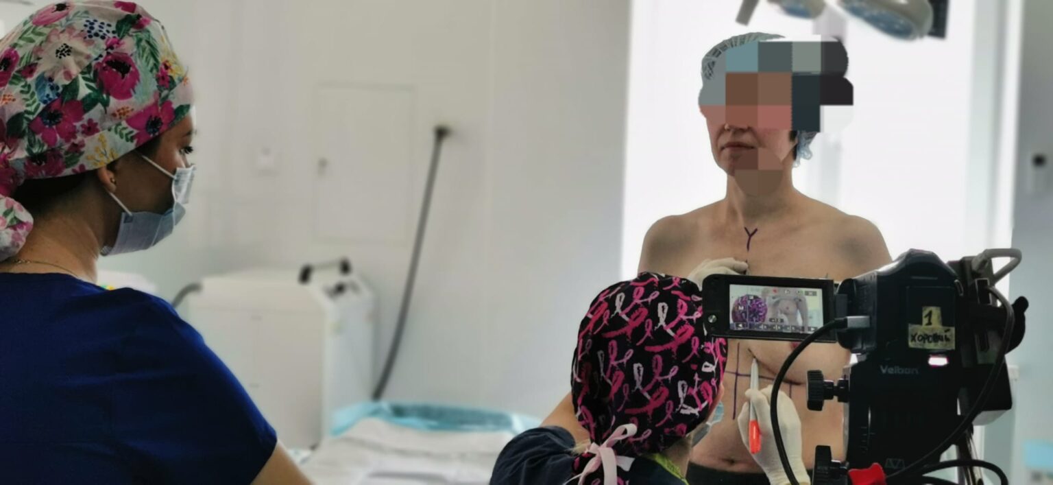 оперуватимуть жінок з раком молочних залоз,в рамках міжнародної місії «Face the Future Ukraine».