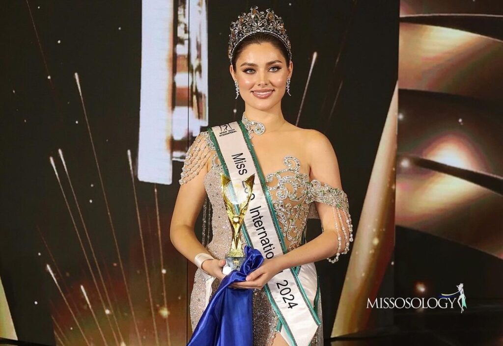 стала переможницею конкурсу краси в Єгипті,Українка Ангеліна Усанова,Miss Eco International-2024