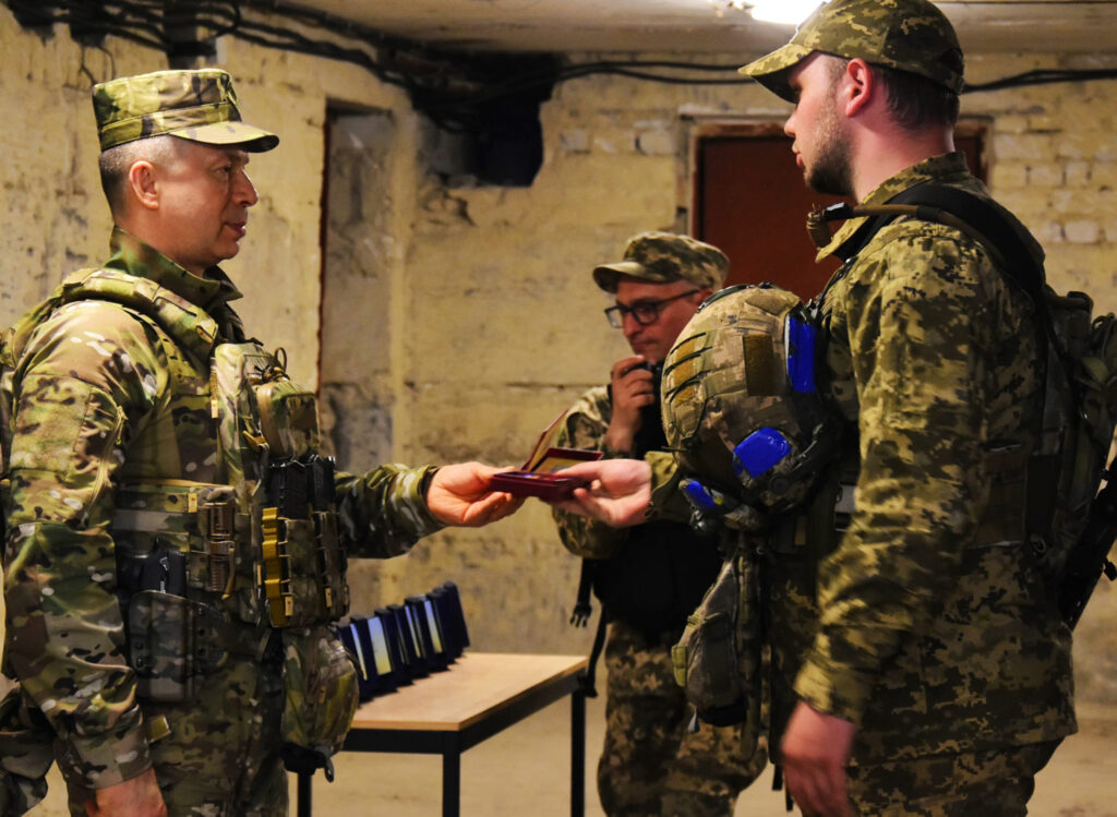 Захисник з Долини Назарій-Микола Захарко нагороджений відзнакою Міністерства оборони України